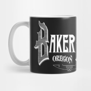 Vintage Baker City, OR Mug